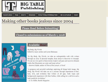 Tablet Screenshot of bigtablepublishing.com